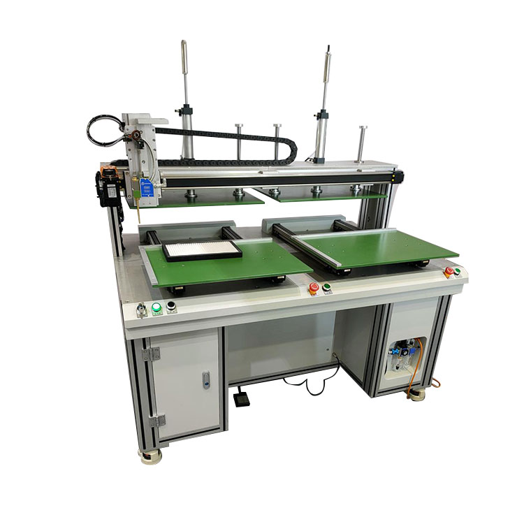 Two-Stasiun Three-Axis Dispensing Machine